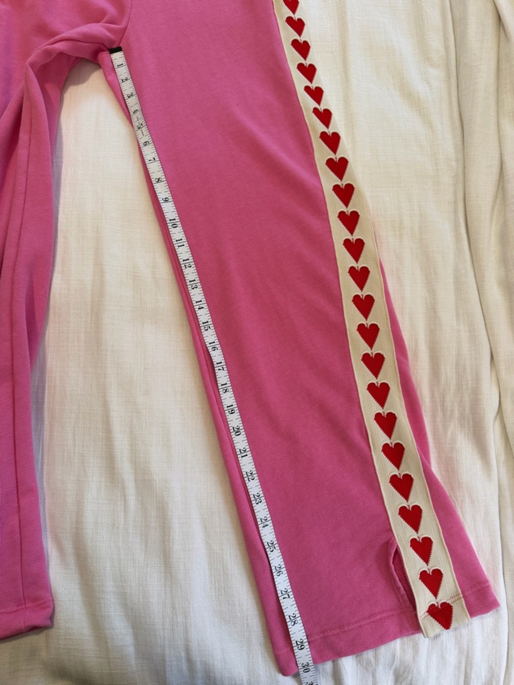 Anthropologie Sundry Team Trackpant Heart Sweats - Picture 9 of 14